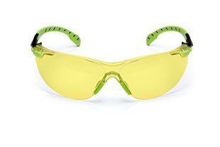 3M Solus Anti-fog lens 1000-Series (Green/Black with Amber Scotchgard)